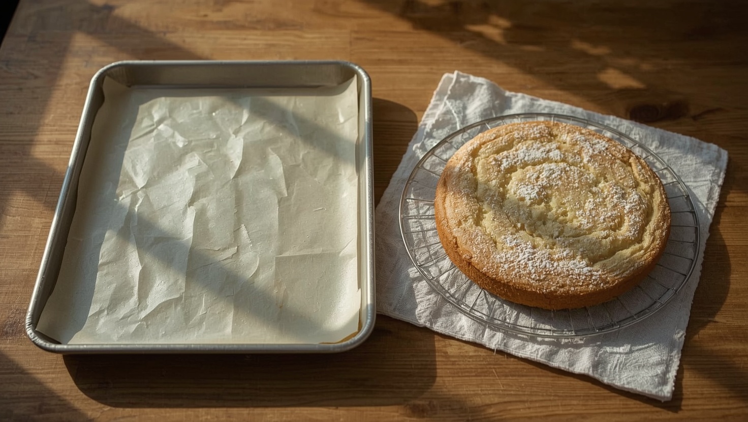 backblech für biskuitrolle